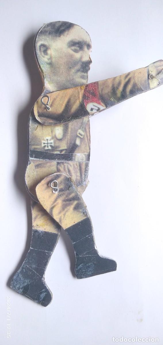Mu&ntilde;ecas Modernas: ANTIGUA MARIONETA//FIGURA ARTICULADA DE ADOLF HITLER. (DESCRIPCI&Oacute;N)