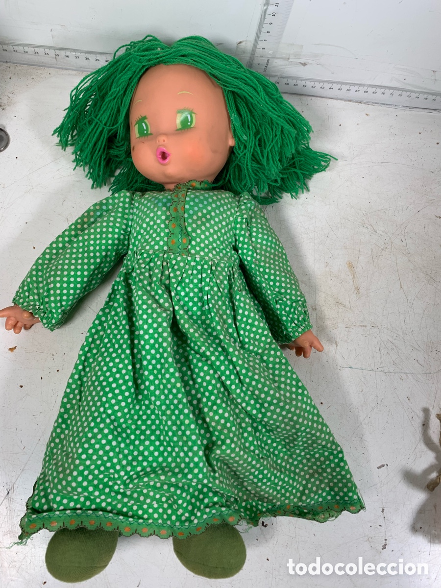 Mu&ntilde;ecas modernas: 01_Antigua mu&ntilde;eca verde - Foto 3