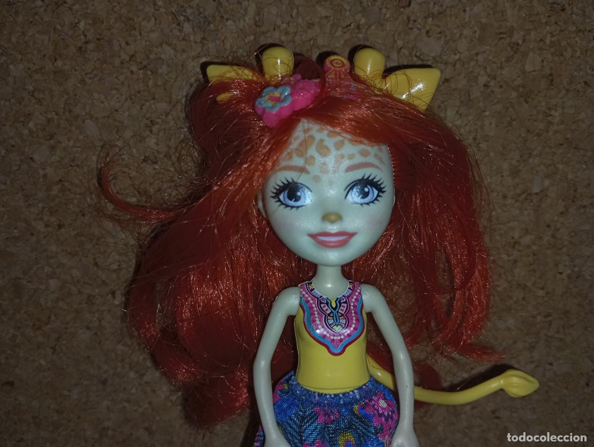 Mu&ntilde;ecas modernas: mu&ntilde;eca enchantimals jirafa - Foto 1