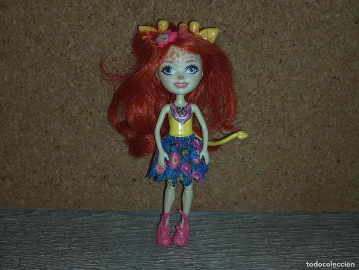 Mu&ntilde;ecas modernas: mu&ntilde;eca enchantimals jirafa - Foto 2
