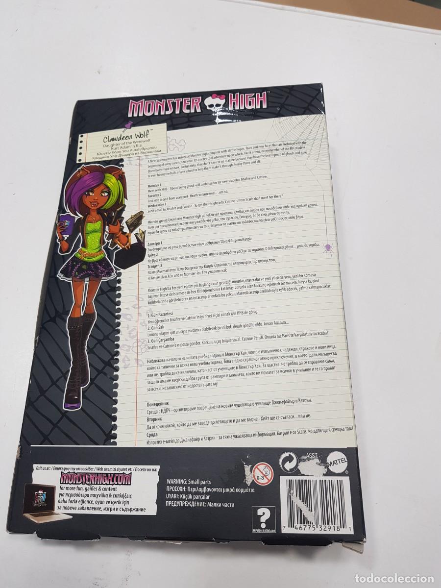 Mu&ntilde;ecas modernas: Mu&ntilde;eca Monster High Clawdeen Wolf Nueva a estrenar - Foto 6