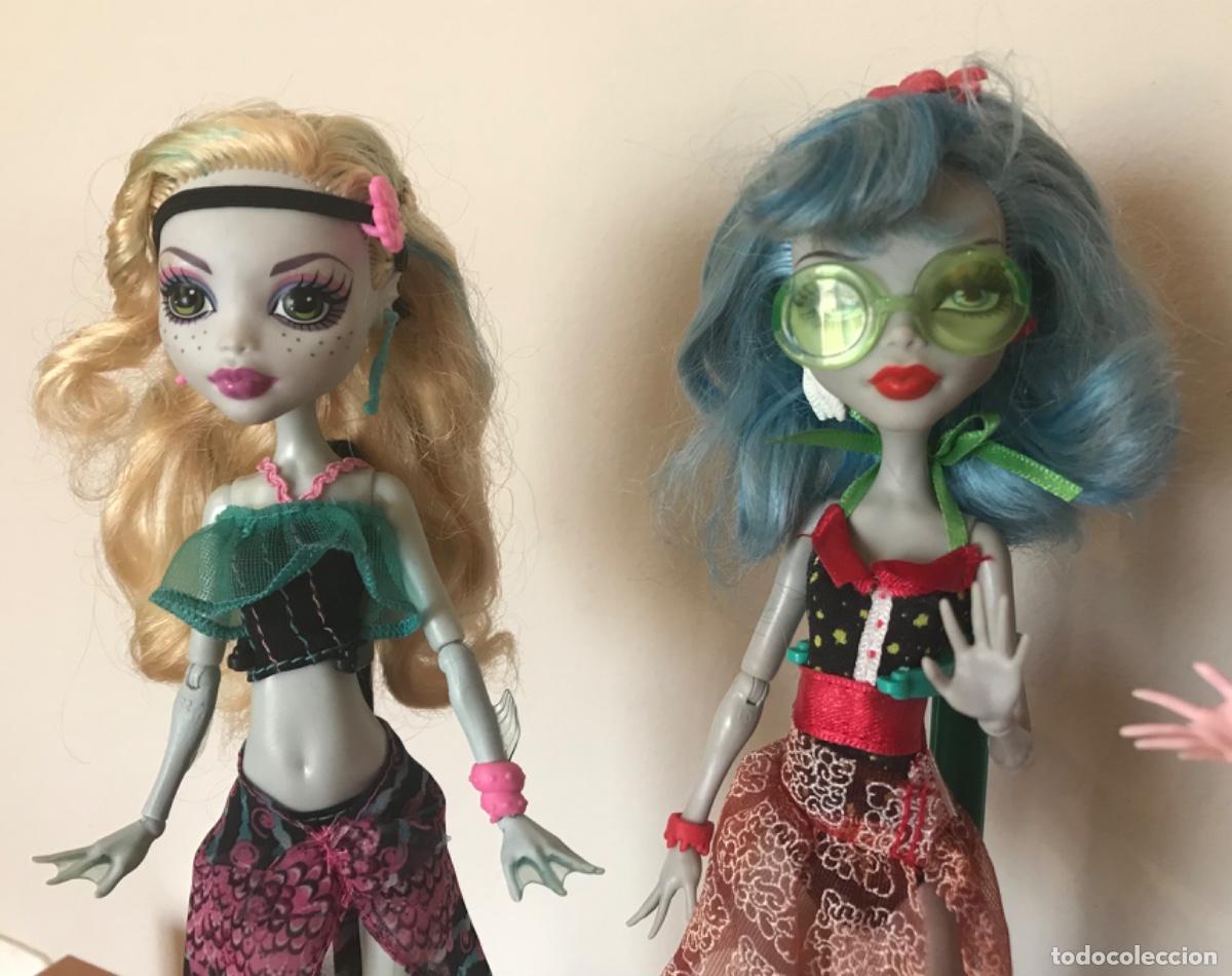 Mu&ntilde;ecas modernas: 4 Mu&ntilde;ecas Monster High Isla Calavera - Foto 4