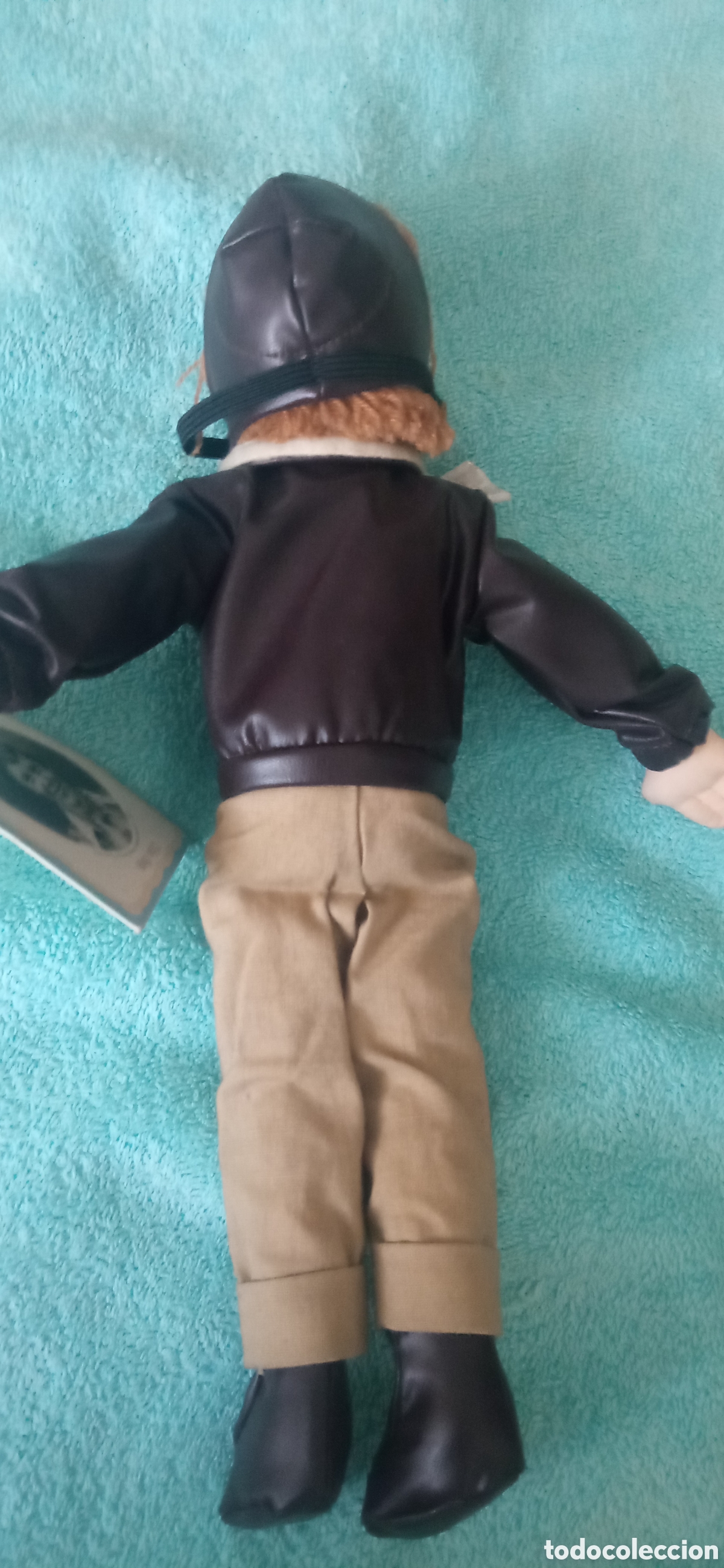 Mu&ntilde;ecas modernas: Mu&ntilde;eca de trapo Amelia Earheart - Foto 4