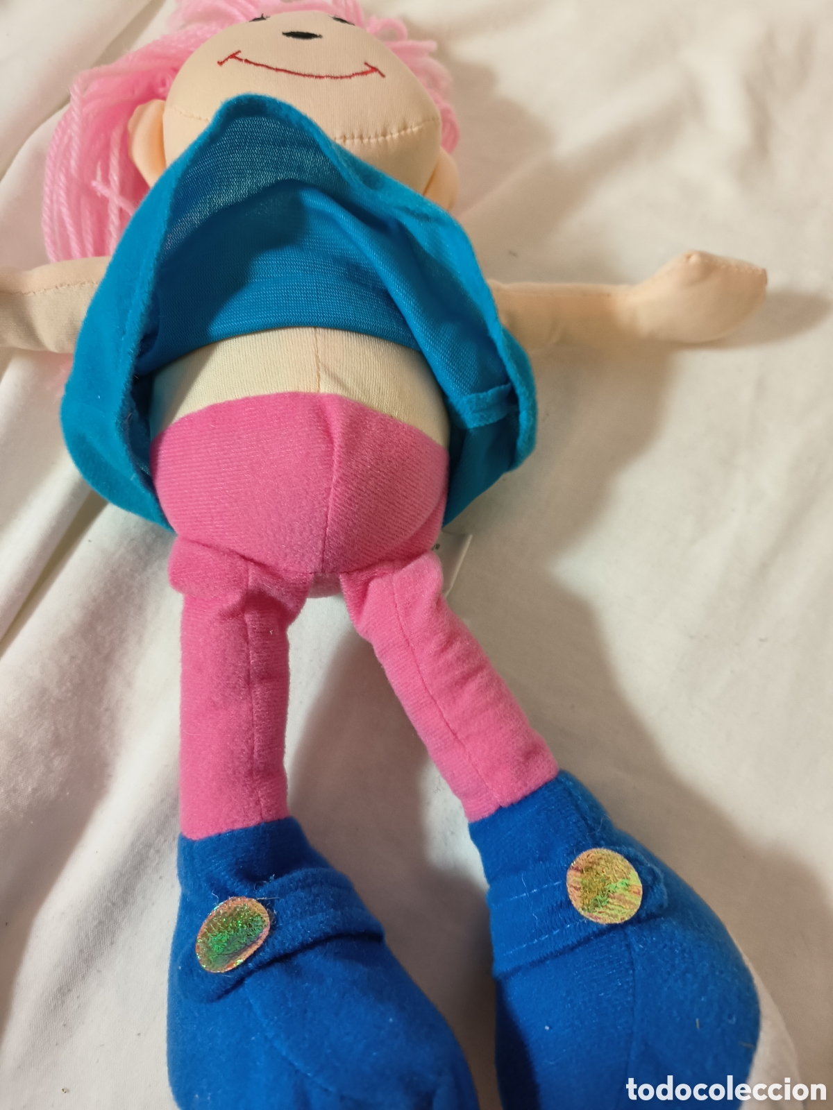 Mu&ntilde;ecas modernas: Mu&ntilde;eca de trapo vintage - Foto 3
