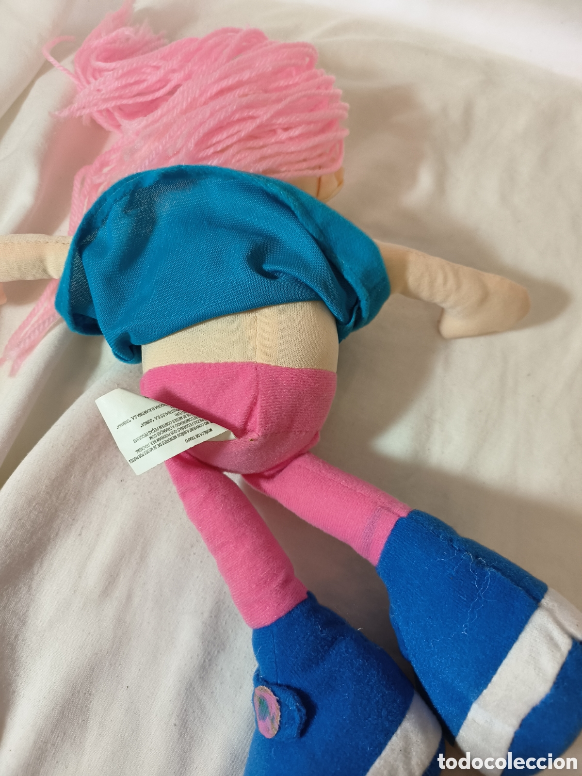 Mu&ntilde;ecas modernas: Mu&ntilde;eca de trapo vintage - Foto 4