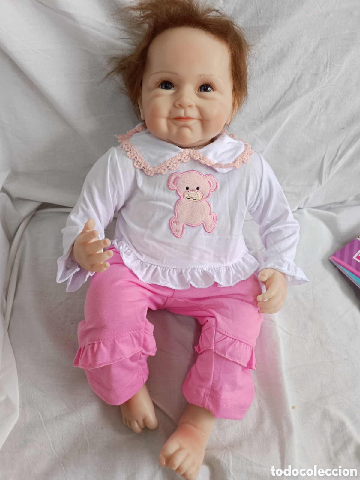 Mu&ntilde;ecas modernas: Bebe reborn silicona - Foto 2