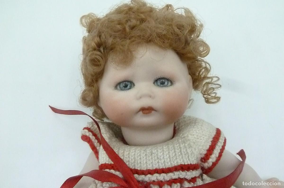Mu&ntilde;ecas modernas: Mu&ntilde;eca cer&aacute;mica ojos de cristal - Foto 2