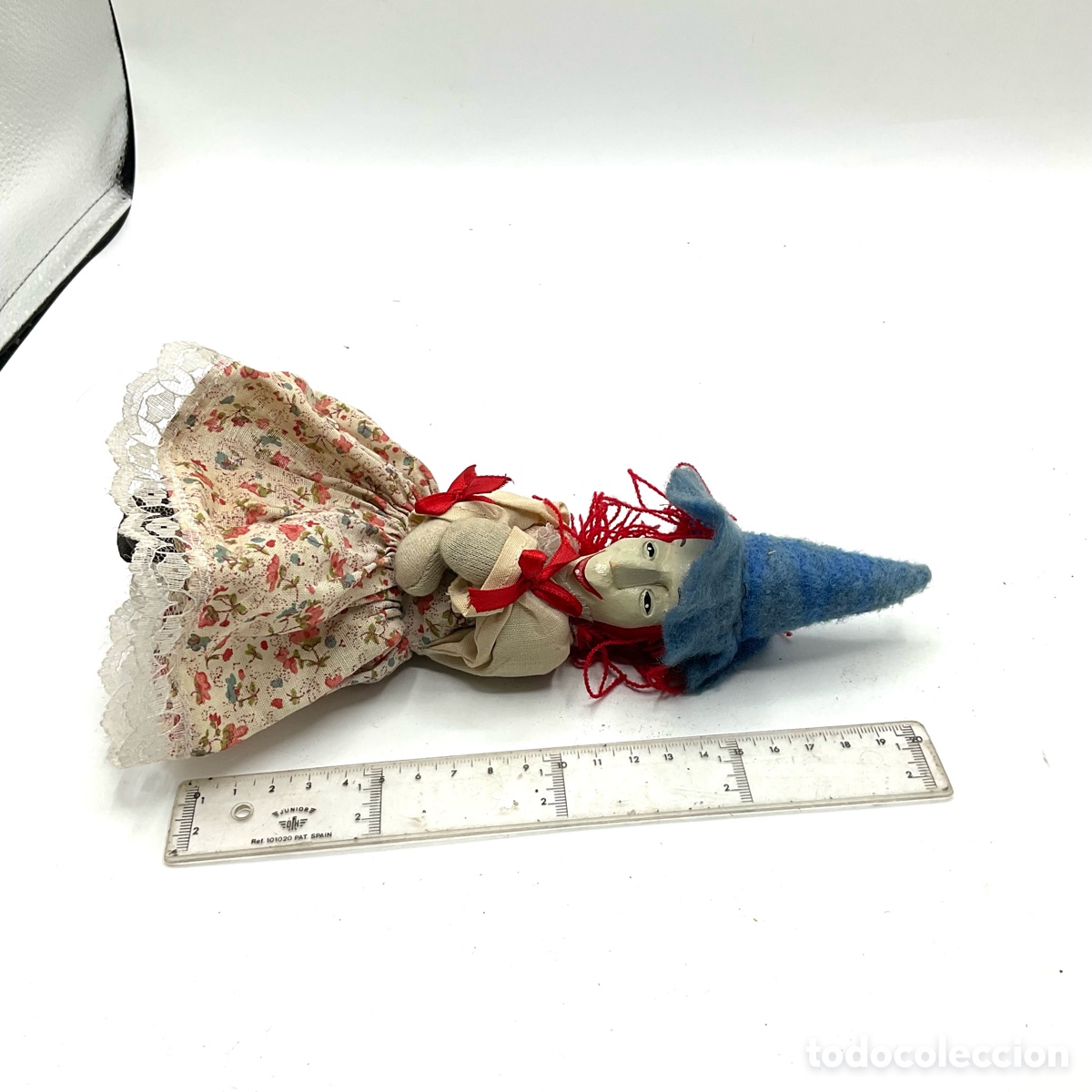 Mu&ntilde;ecas modernas: Antigua mu&ntilde;eca bruja brujita - Foto 4
