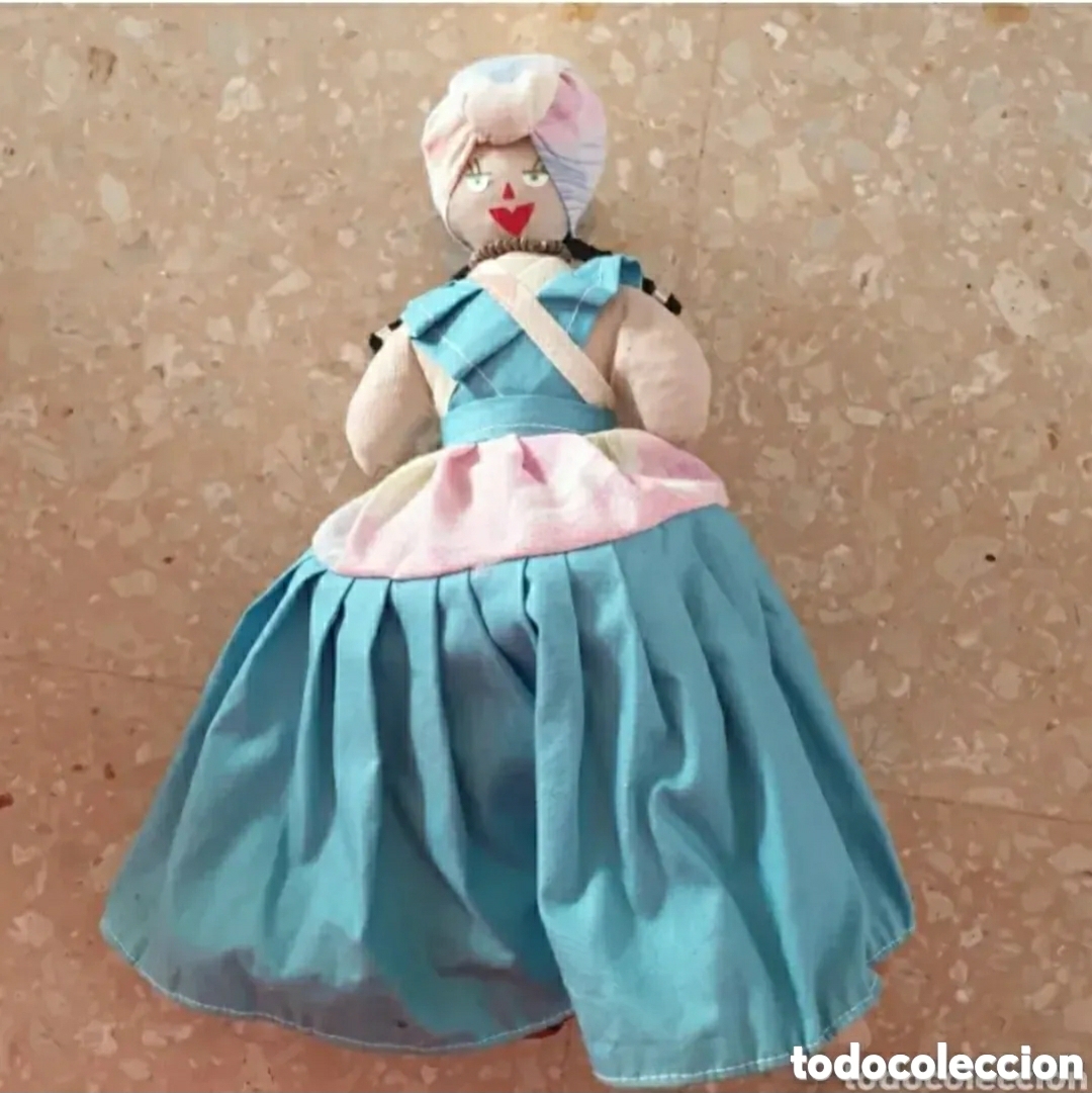 Mu&ntilde;ecas modernas: Mu&ntilde;eca cubana de trapo. - Foto 2