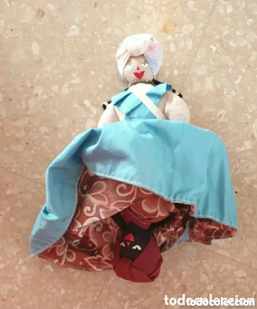 Mu&ntilde;ecas modernas: Mu&ntilde;eca cubana de trapo. - Foto 3
