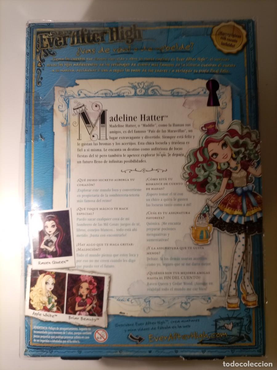 Mu&ntilde;ecas modernas: Madeline Hatter mu&ntilde;eca Ever After High de Mattel 2013 - Foto 6