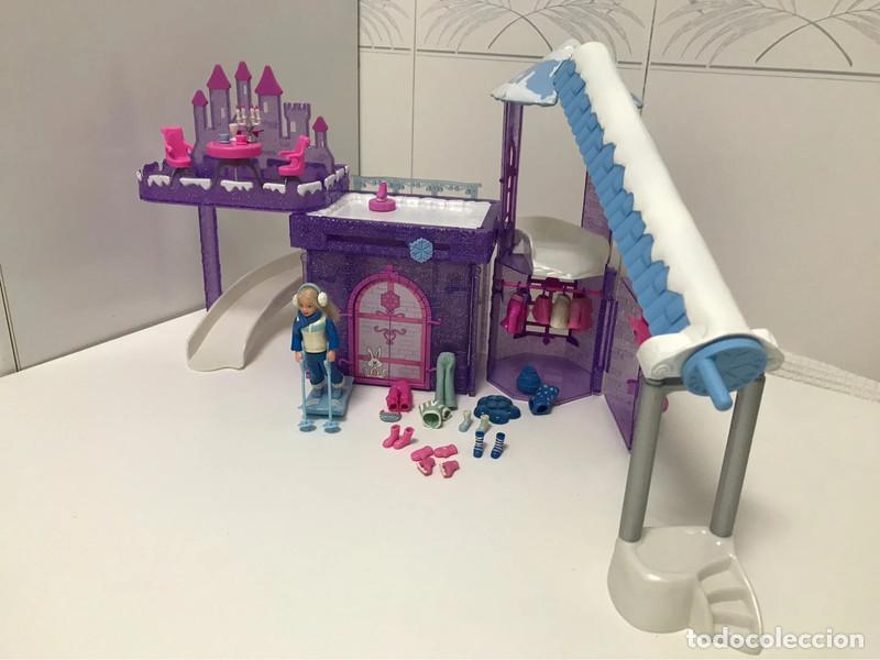 Mu&ntilde;ecas modernas: Polly Pocket estacion de esqui - telearrastre - Foto 2