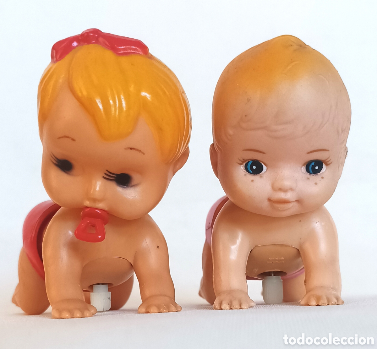 Mu&ntilde;ecas modernas: MU&Ntilde;ECA GATEADORA A CUERDA VINTAGE - Foto 3