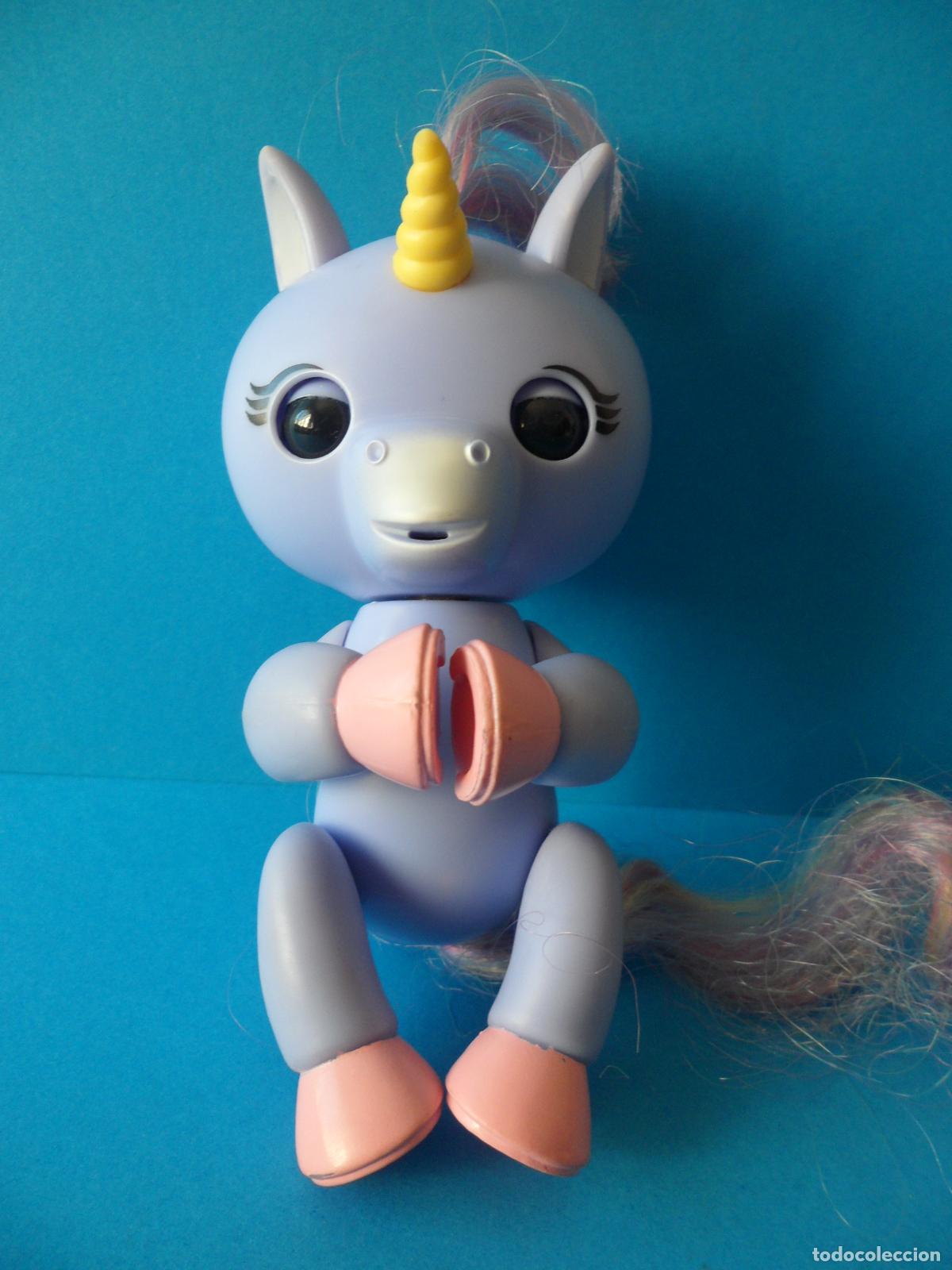 Mu&ntilde;ecas modernas: Unicornio bebe Wowwee sugar 2016 - Funciona - Foto 2