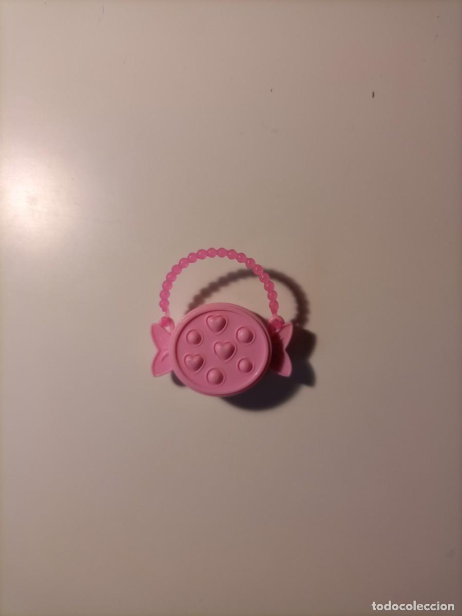 Mu&ntilde;ecas modernas: Bolso para mu&ntilde;ecas rosa caramelo - Foto 1