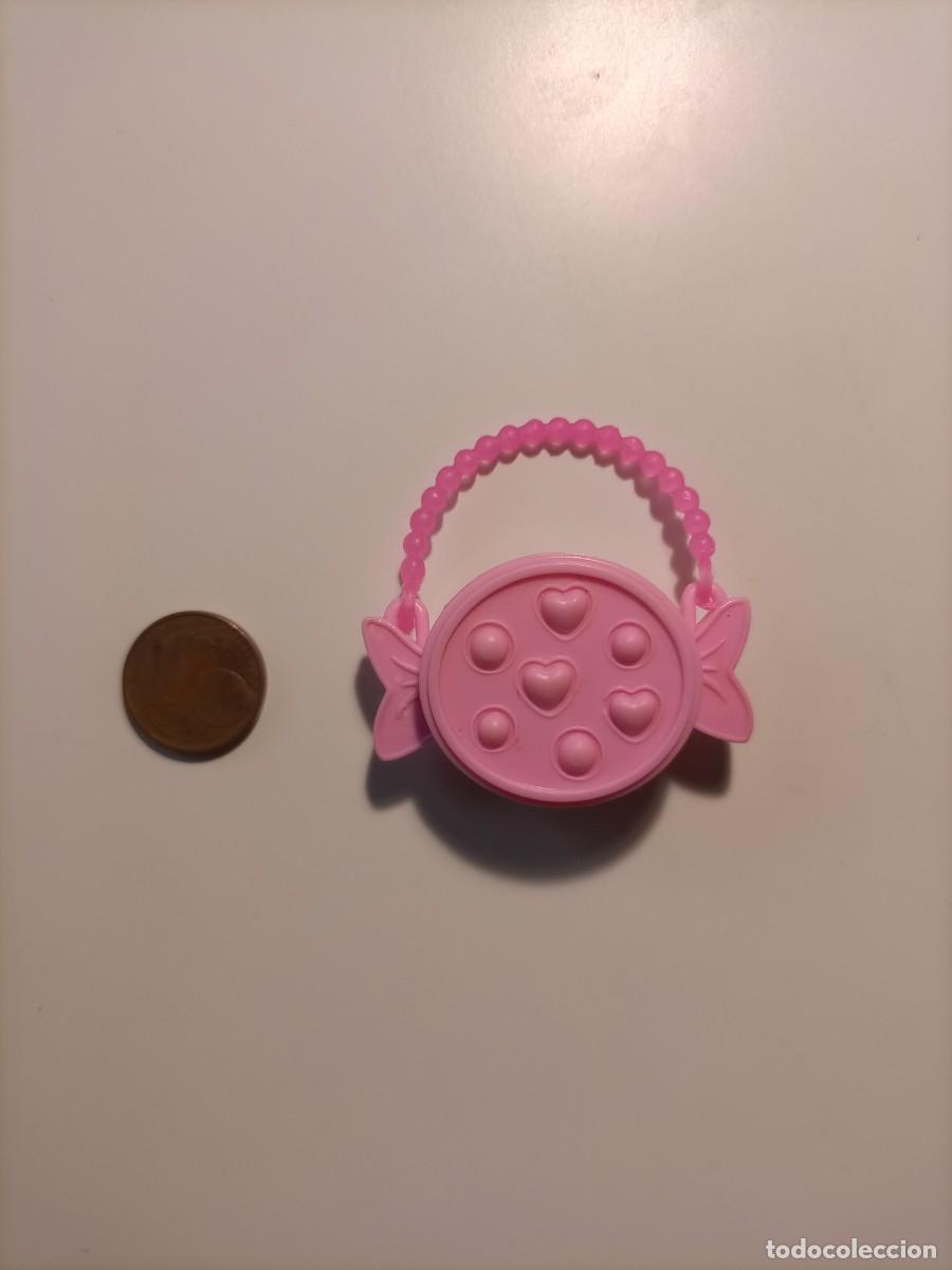 Mu&ntilde;ecas modernas: Bolso para mu&ntilde;ecas rosa caramelo - Foto 2
