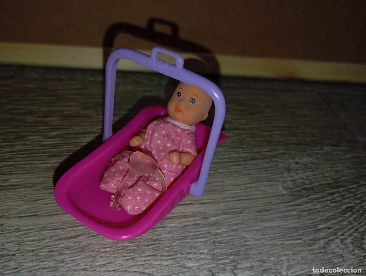 Mu&ntilde;ecas modernas: Bebe Simba para mu&ntilde;eca Barbie en su capazo - Foto 5