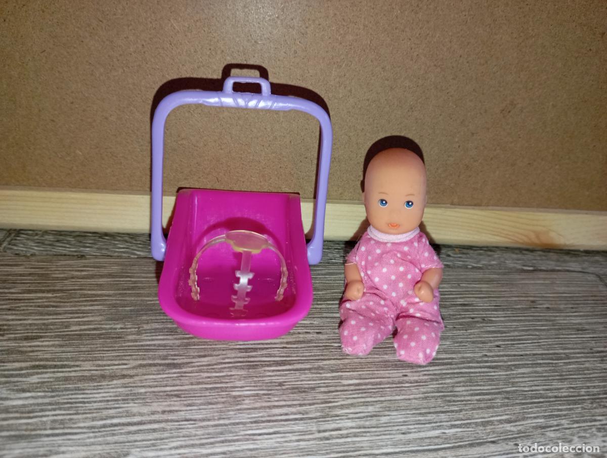 Mu&ntilde;ecas modernas: Bebe Simba para mu&ntilde;eca Barbie en su capazo - Foto 6
