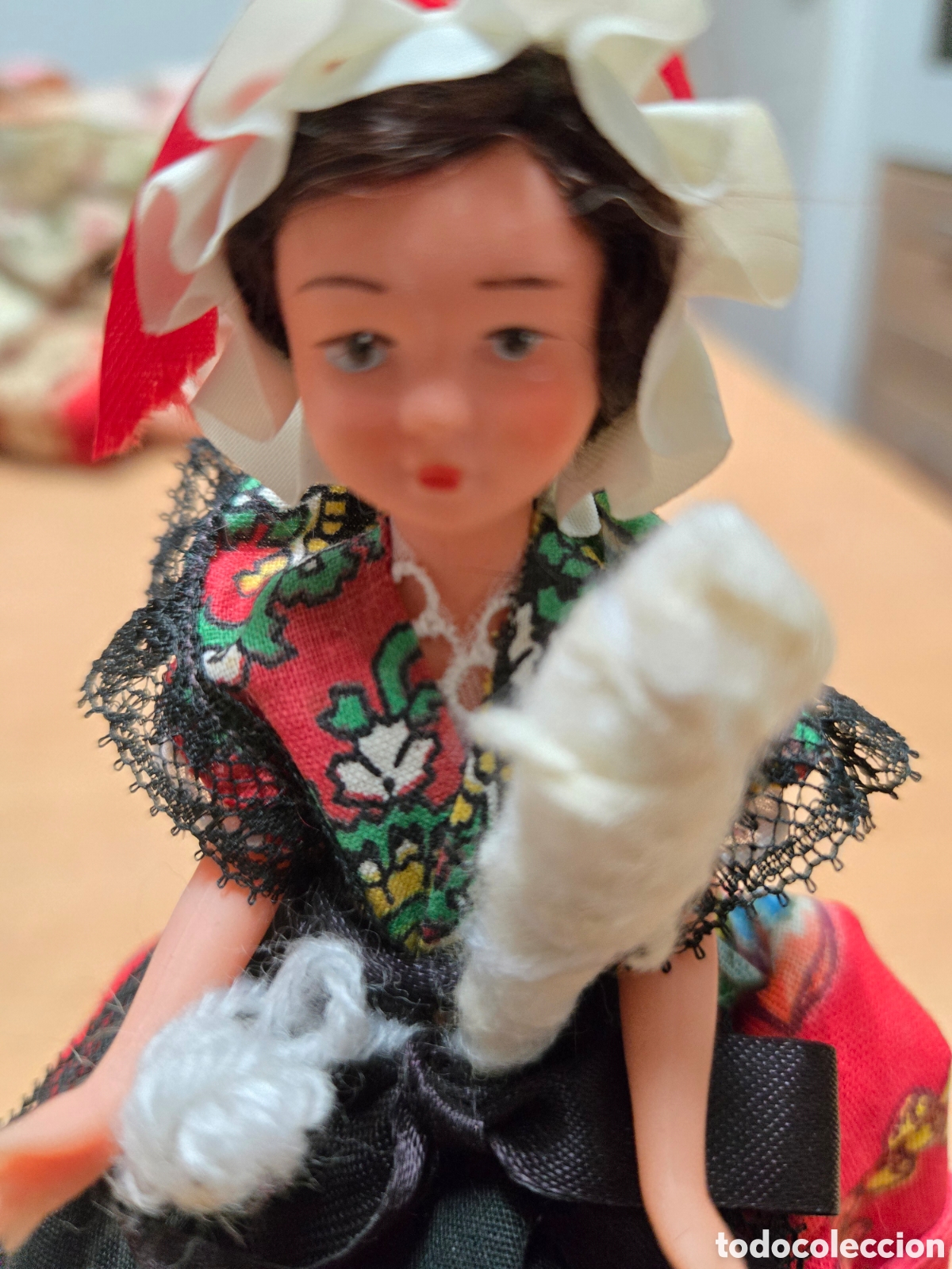 Mu&ntilde;ecas modernas: Mu&ntilde;eca hilandera antigua - Foto 2