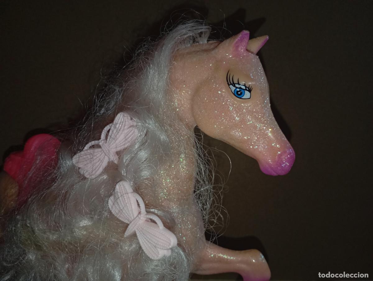 Mu&ntilde;ecas modernas: Caballo para mu&ntilde;eca barbie o similar - Foto 2