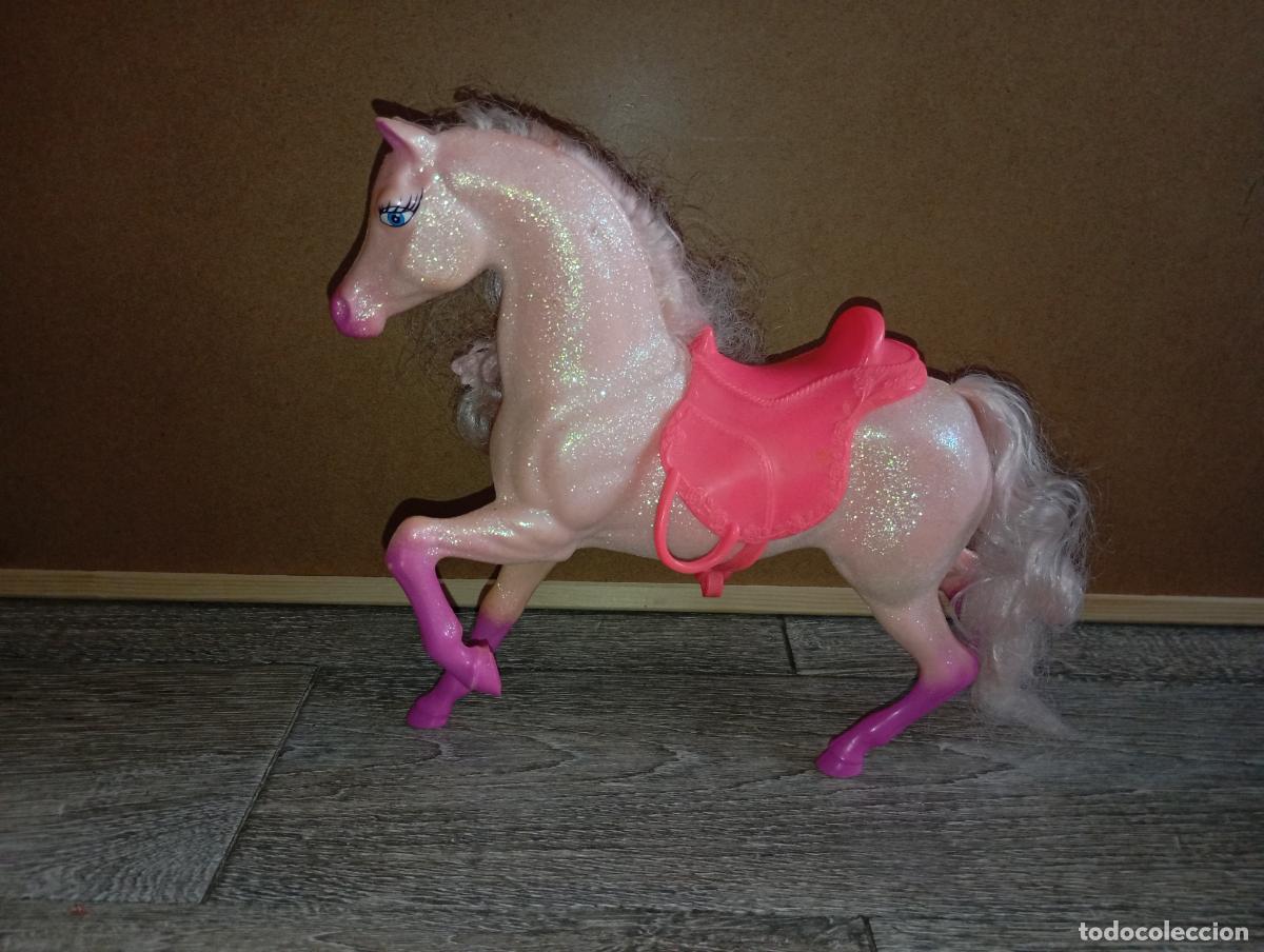 Mu&ntilde;ecas modernas: Caballo para mu&ntilde;eca barbie o similar - Foto 7