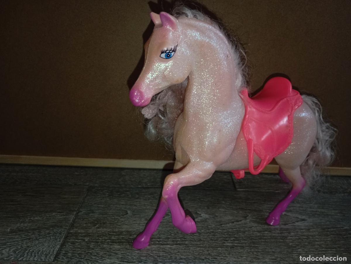 Mu&ntilde;ecas modernas: Caballo para mu&ntilde;eca barbie o similar - Foto 8