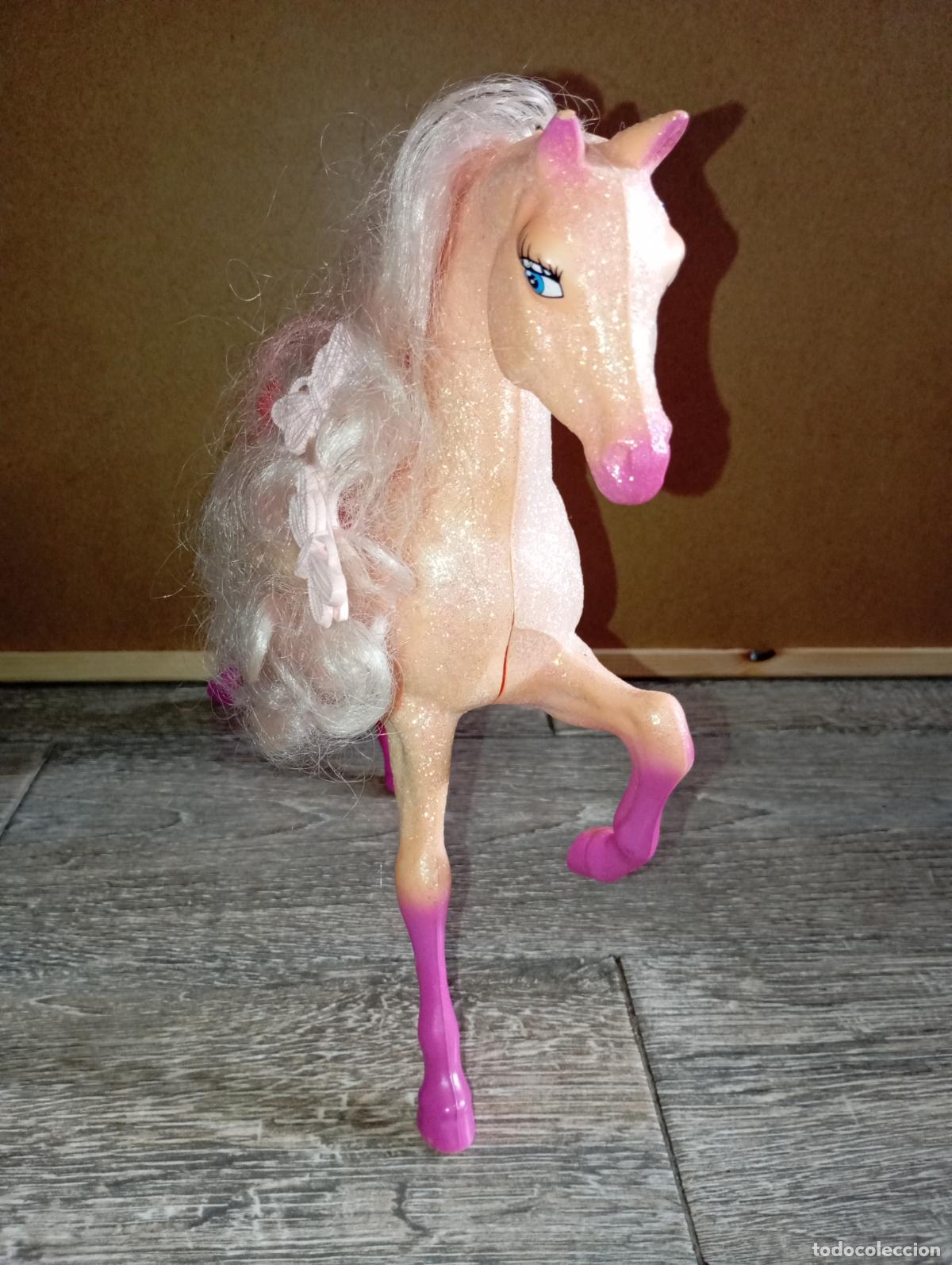 Mu&ntilde;ecas modernas: Caballo para mu&ntilde;eca barbie o similar - Foto 9