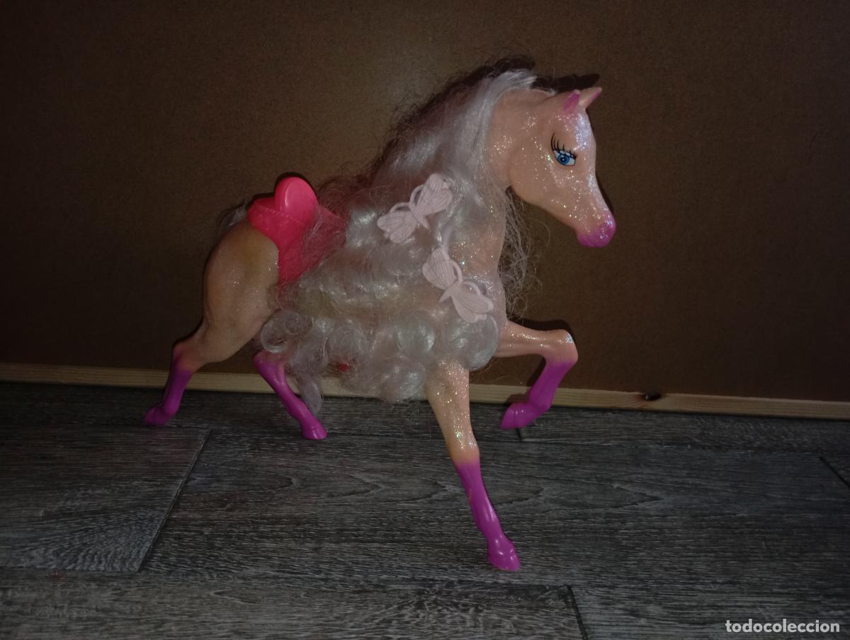 Mu&ntilde;ecas modernas: Caballo para mu&ntilde;eca barbie o similar - Foto 1