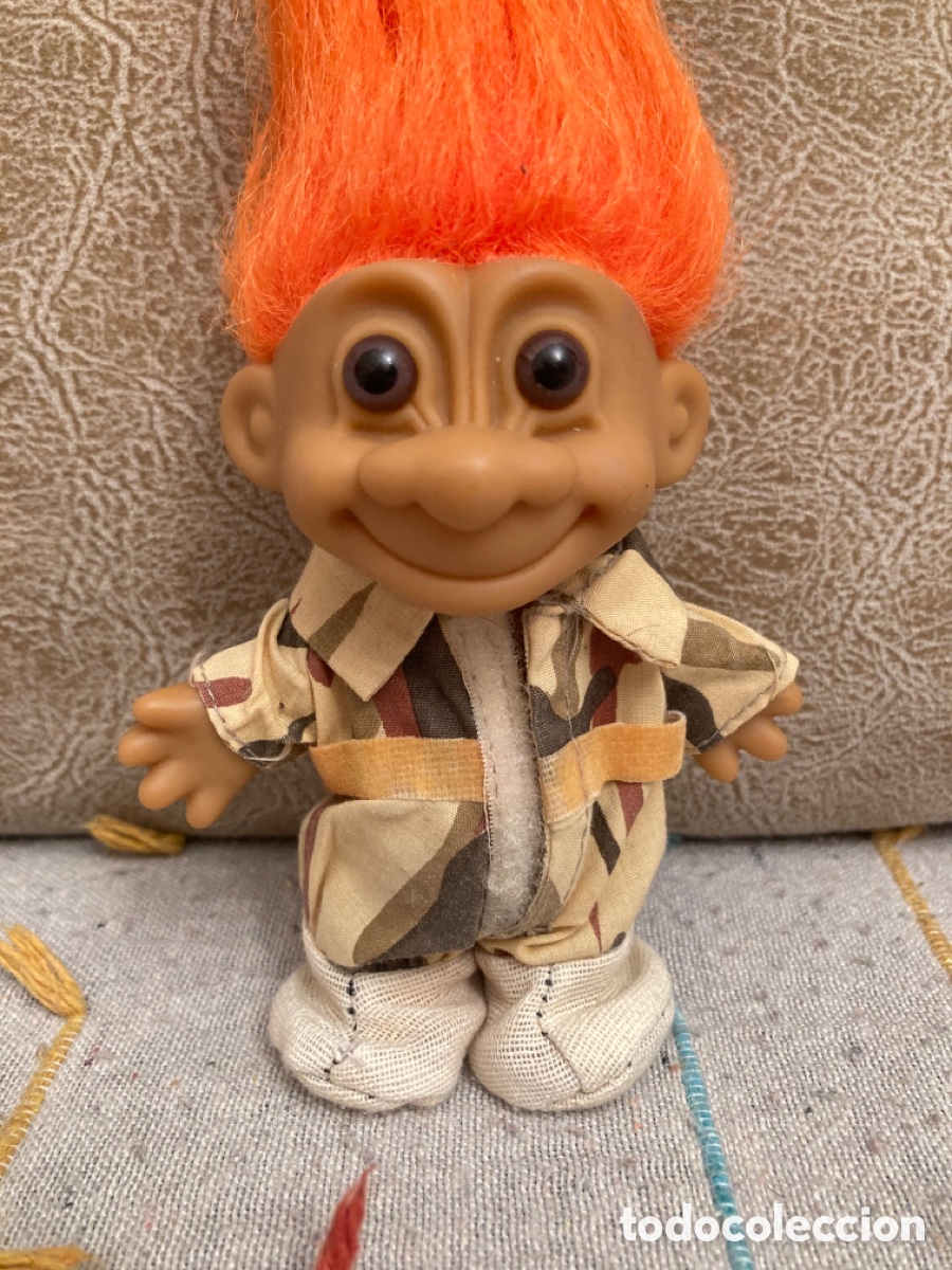 Mu&ntilde;ecas modernas: Mu&ntilde;eco Troll de la suerte pelo Naranja - Foto 2