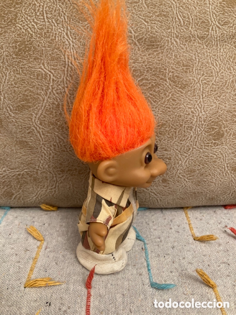 Mu&ntilde;ecas modernas: Mu&ntilde;eco Troll de la suerte pelo Naranja - Foto 3
