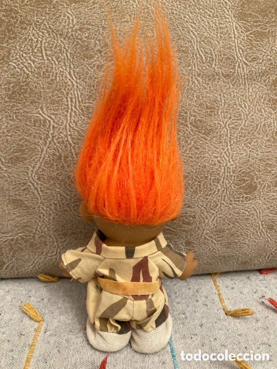 Mu&ntilde;ecas modernas: Mu&ntilde;eco Troll de la suerte pelo Naranja - Foto 4