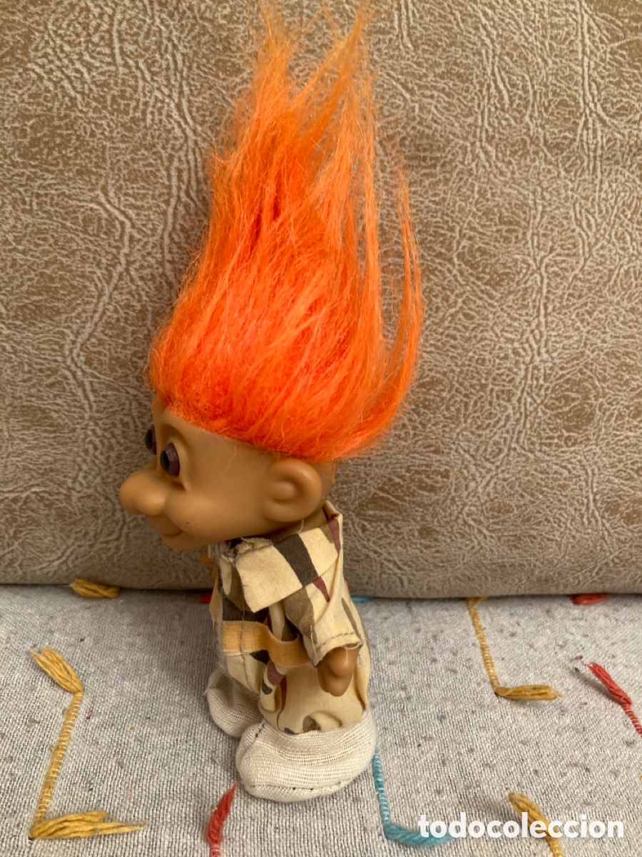 Mu&ntilde;ecas modernas: Mu&ntilde;eco Troll de la suerte pelo Naranja - Foto 5