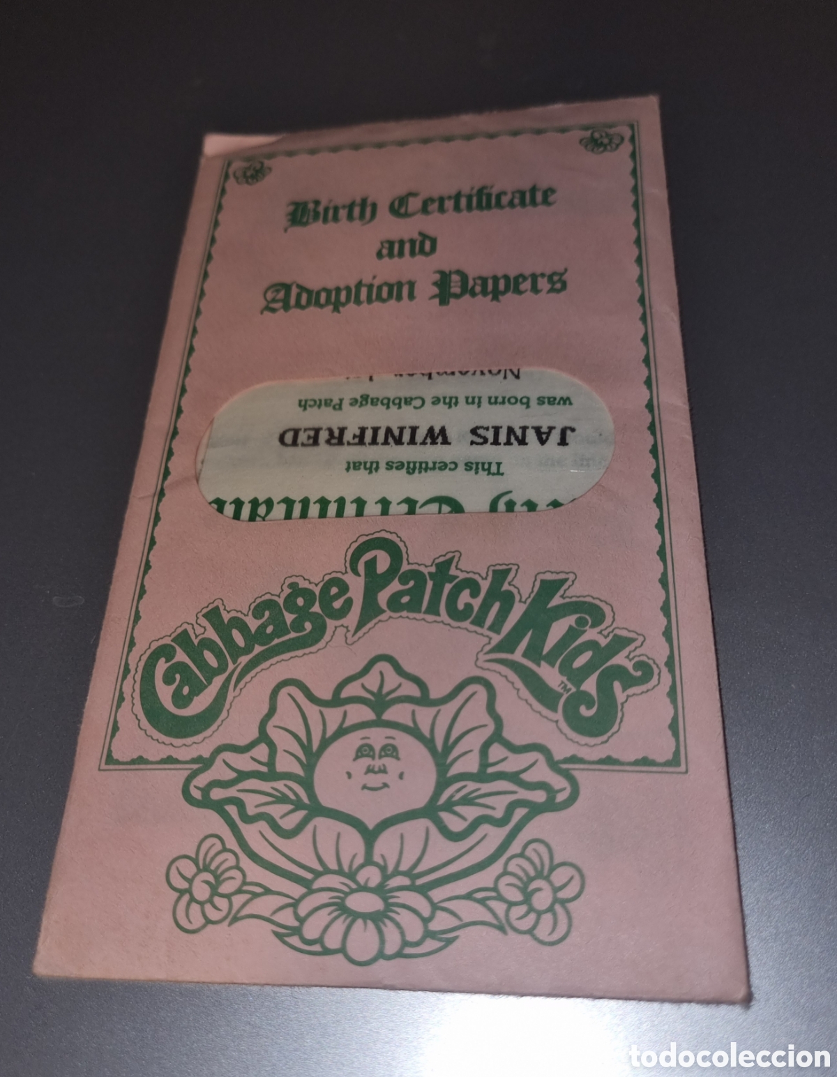 Mu&ntilde;ecas modernas: Mu&ntilde;eca Cabbage Patch Kids con certificado de nacimiento - Foto 15