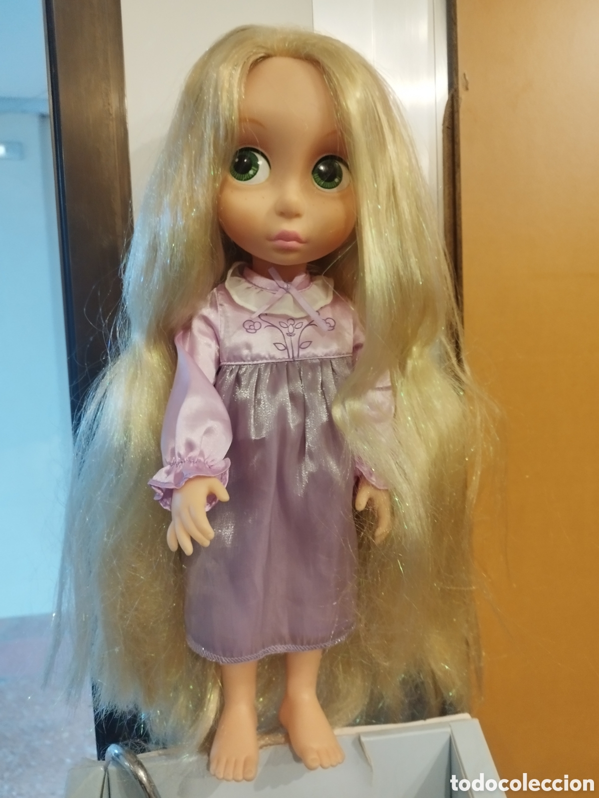 Mu&ntilde;ecas modernas: Mu&ntilde;eca Rapunzel Disney preanimator animator - Foto 1