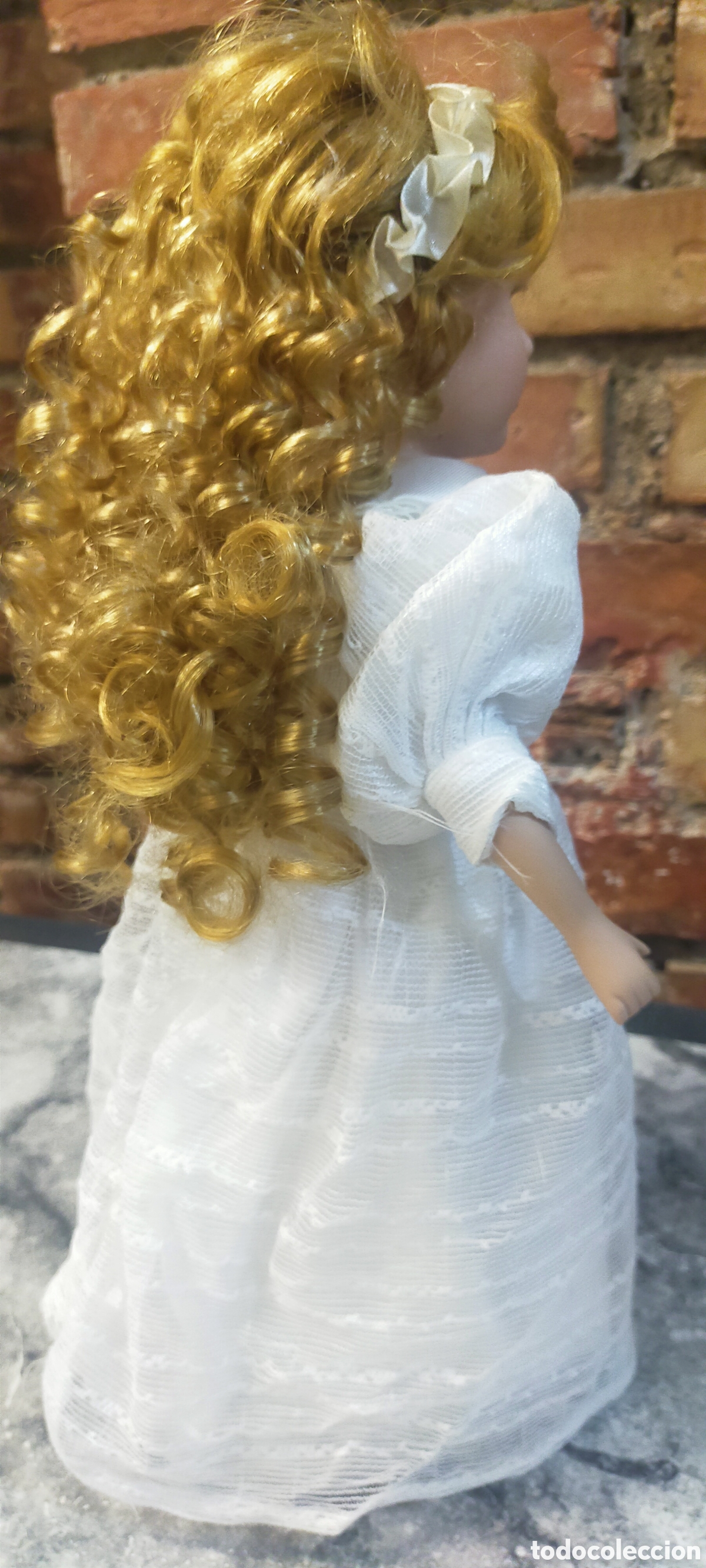 Mu&ntilde;ecas modernas: Mu&ntilde;eca primera comuni&oacute;n decoraci&oacute;n - Foto 7