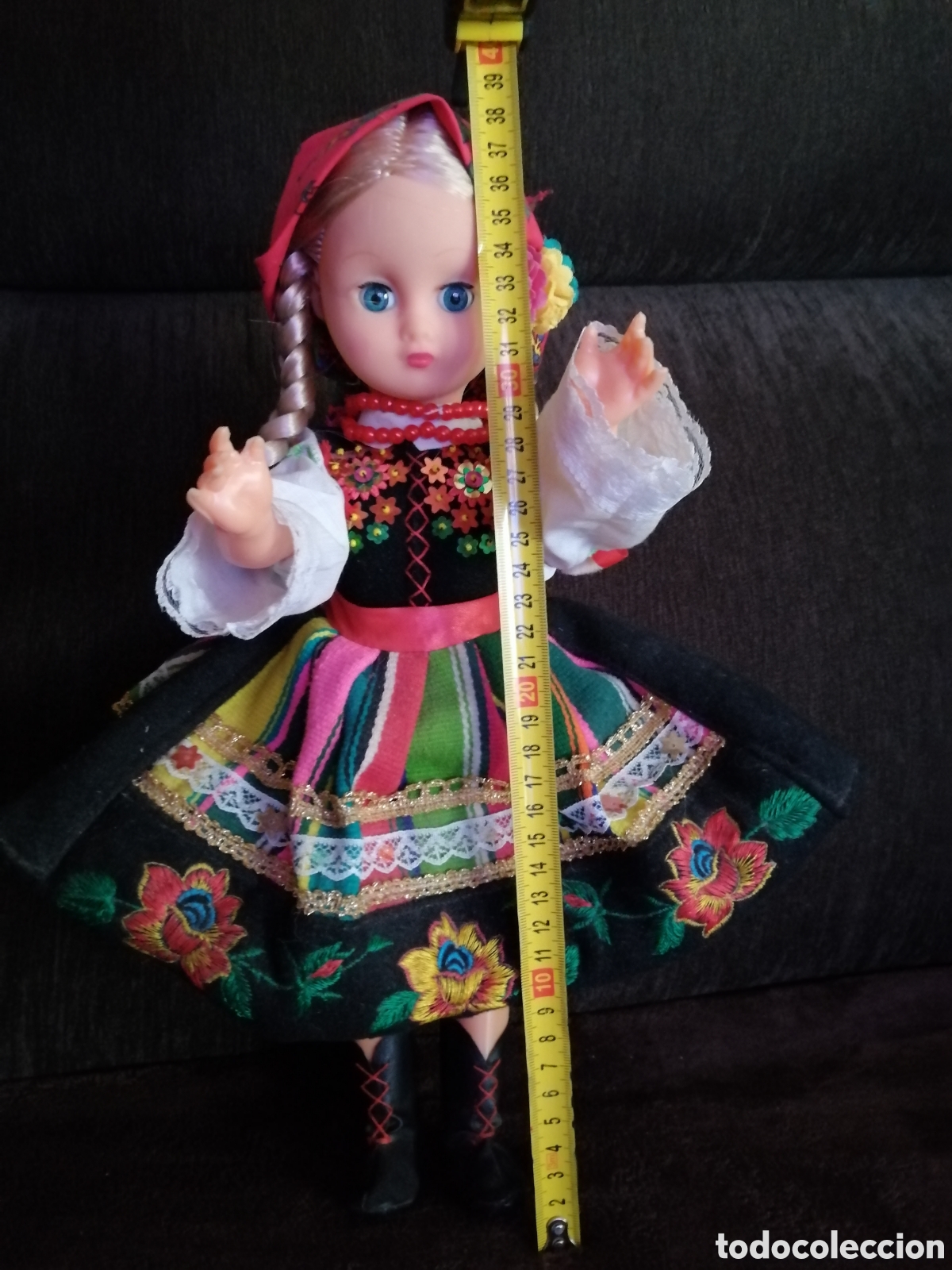 Mu&ntilde;ecas modernas: Mu&ntilde;eca Regional Polonia antigua - Foto 6