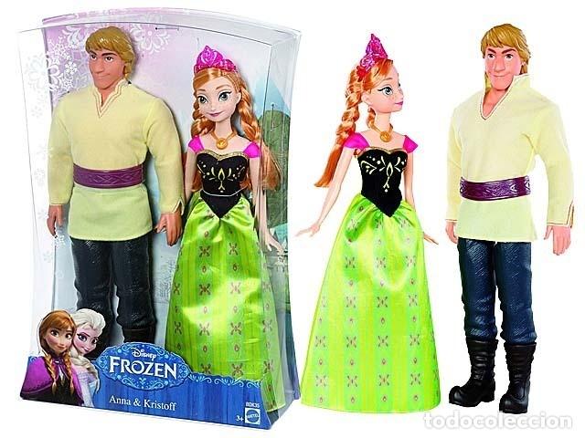 Mu&ntilde;ecas modernas: Anna y Kristoff. Princesas Disney Frozen. - Foto 1