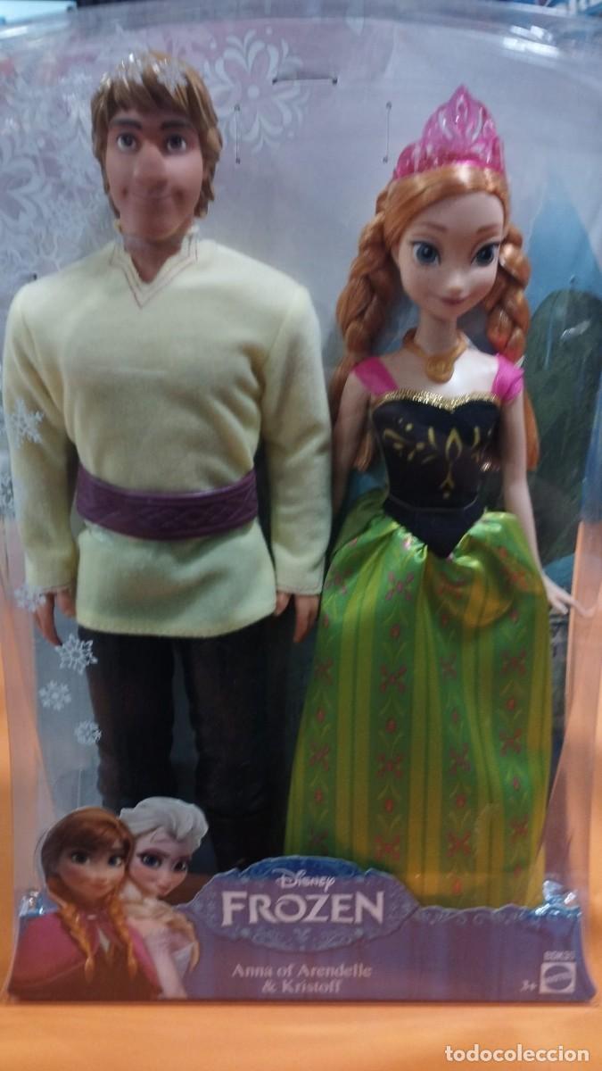 Mu&ntilde;ecas modernas: Anna y Kristoff. Princesas Disney Frozen. - Foto 2