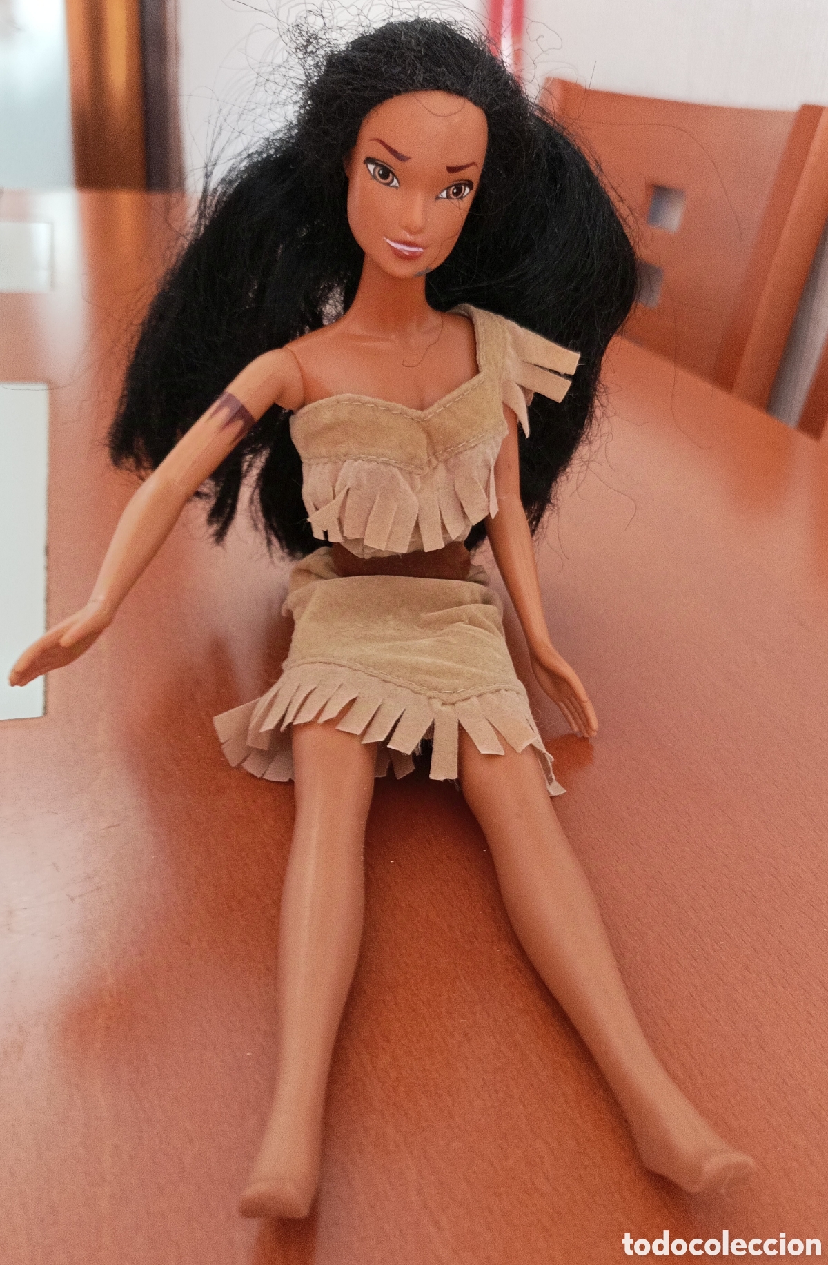 Mu&ntilde;ecas modernas: Mu&ntilde;eca Pocahontas disney - Foto 1