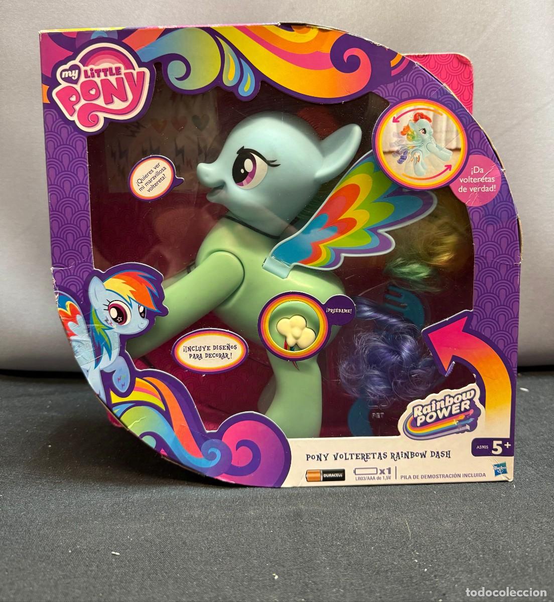 Mu&ntilde;ecas modernas: Pony volvoretas rainbow dash 2013 de Hasbro - Foto 1