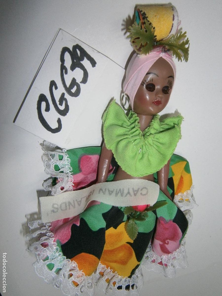 Mu&ntilde;ecas modernas: ANTIGUA MU&Ntilde;ECA TRADICIONAL - ISLAS CAYMAN - Foto 1