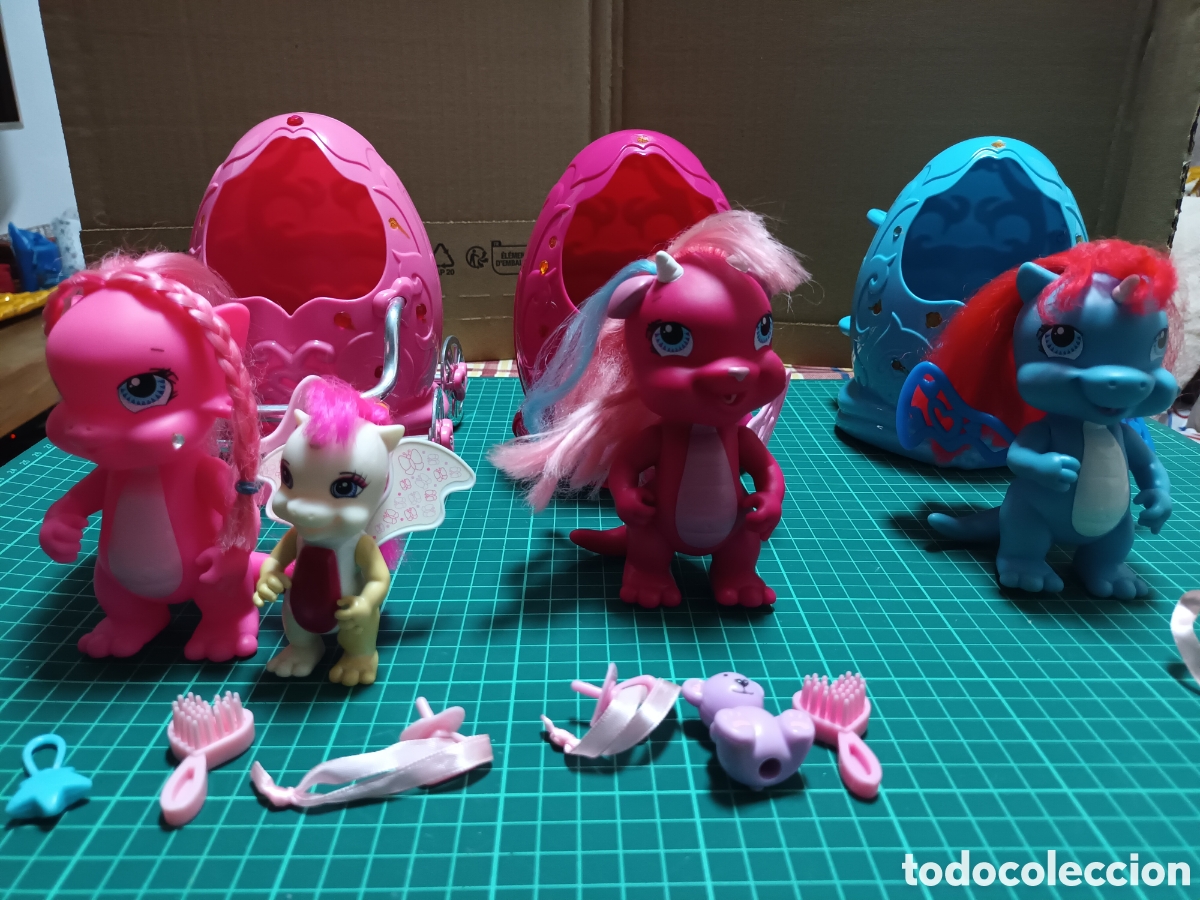 Mu&ntilde;ecas modernas: 3 Huevos princesas Dragonas - Foto 1