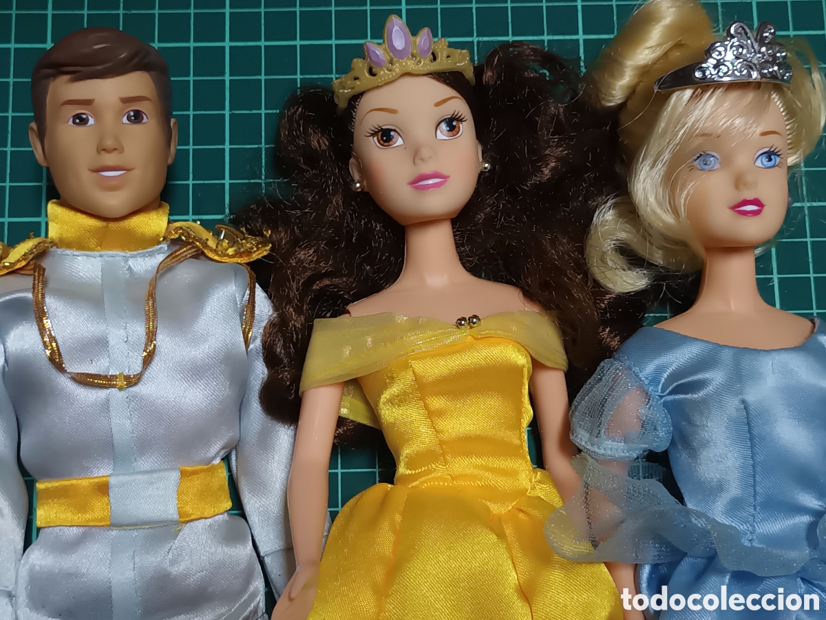 Mu&ntilde;ecas modernas: Lote 3 mu&ntilde;ecos Disney - Foto 2