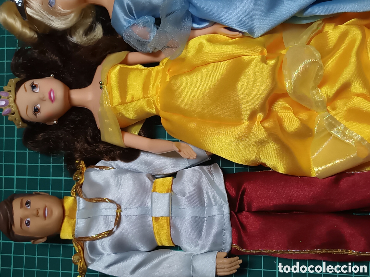 Mu&ntilde;ecas modernas: Lote 3 mu&ntilde;ecos Disney - Foto 4