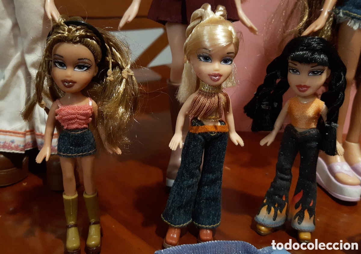 Mu&ntilde;ecas modernas: Seis Mu&ntilde;ecas Bratz y accesorios - Foto 1