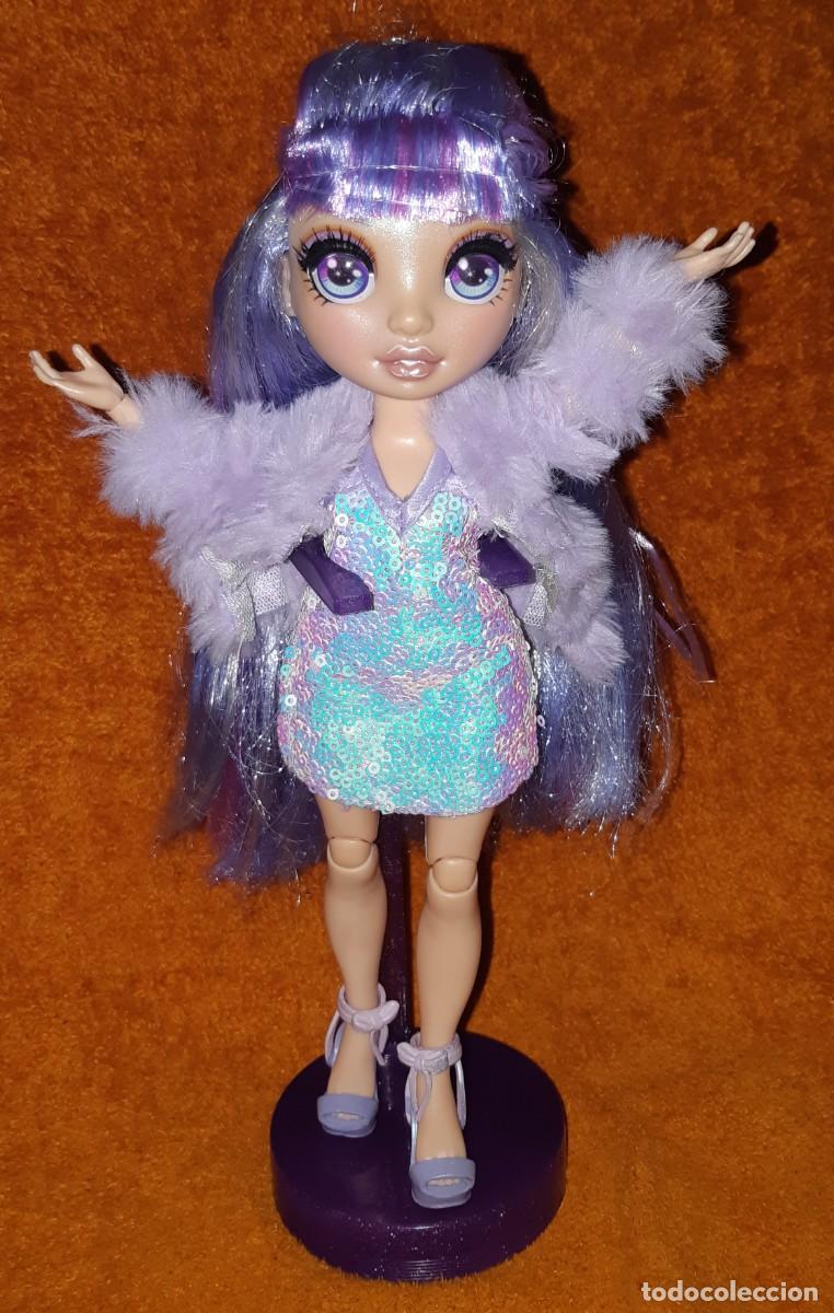Mu&ntilde;ecas modernas: MU&Ntilde;ECA RAINBOW HIGH VIOLET WILLOW PRIMERA EDICION - Foto 1