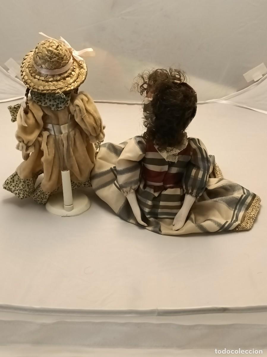 Mu&ntilde;ecas modernas: Lote de dos mu&ntilde;ecas de porcelana - Foto 5