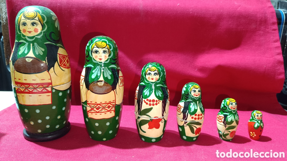 Mu&ntilde;ecas modernas: Original mu&ntilde;eca matrioska rusia multi mu&ntilde;eca - Foto 2