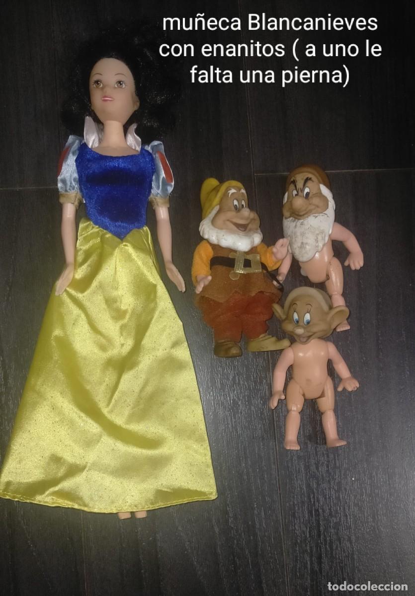 Mu&ntilde;ecas modernas: Blancanieves con 3 enanitos . - Foto 1