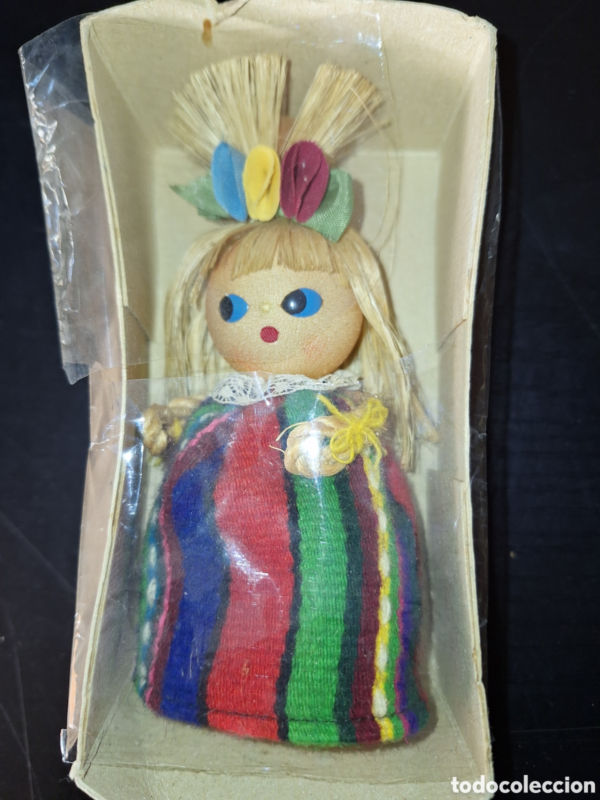 Mu&ntilde;ecas modernas: Antigua mu&ntilde;eca hecha a mano - Foto 1
